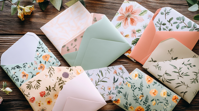 10 Ideias Criativas de Envelope Decorado para Imprimir