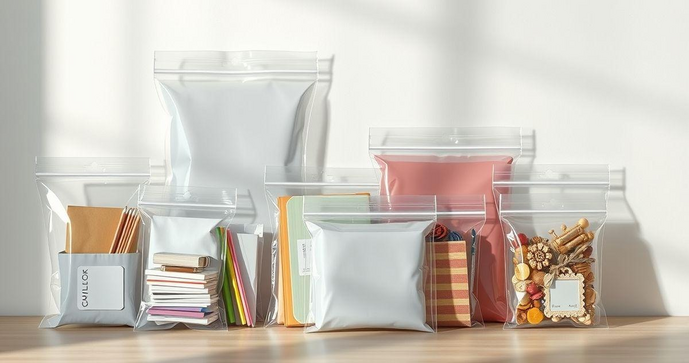 Benefícios do Envelope Zip Lock