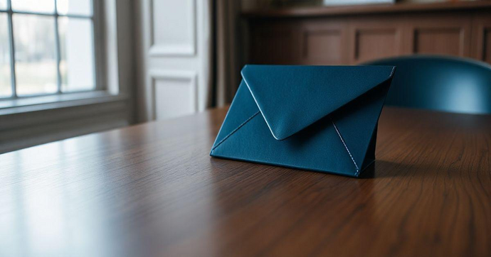Envelope Azul Marinho: Elegância e Estilo