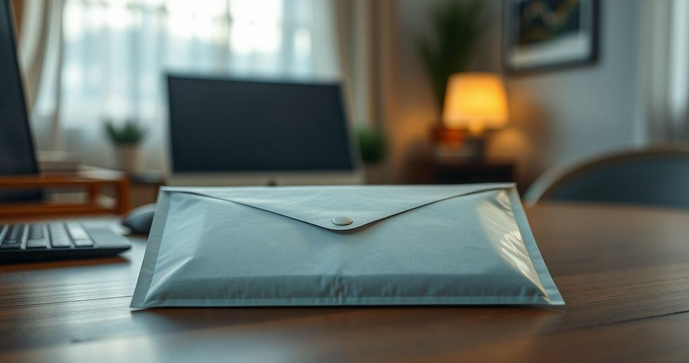 Envelope com Fita Adesiva: Prático e Seguro