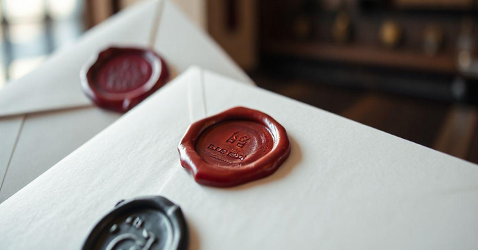 Envelope com Lacre: Segurança e Estilo