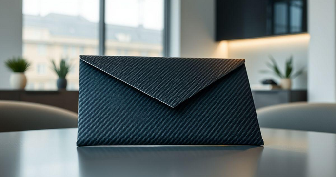 Envelope fibra de carbono: a inovação que transforma a proteção de produtos