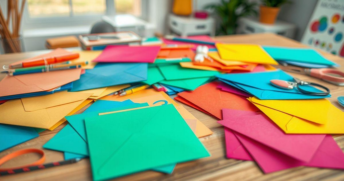 Envelope Colorido A4: A Trazer Criatividade