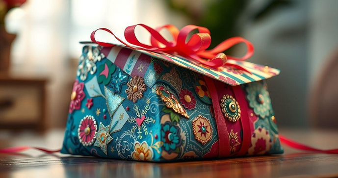 Envelope de presente criativo e personalizado