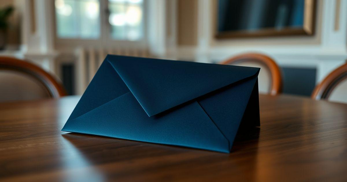 Envelope Azul Marinho: Elegância e Sofisticação