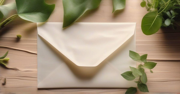 Envelope de papel vegetal é a escolha ideal para apresentações elegantes e sustentáveis