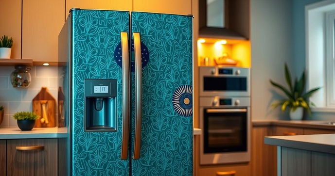 Envelope adesivo para geladeira transforma sua decoração caseira