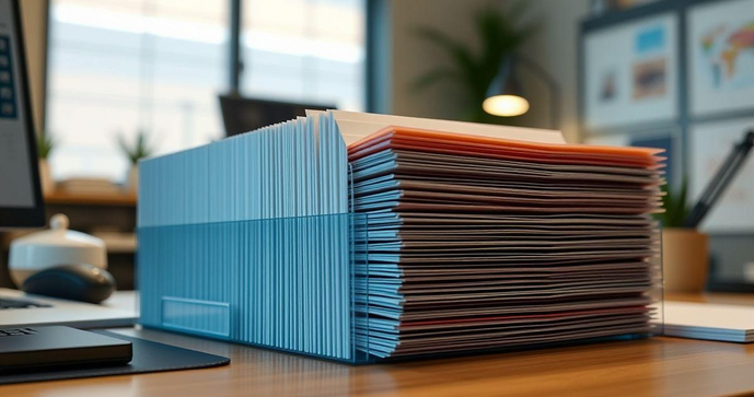 Envelope plástico A5 é a escolha ideal para armazenamento e organização