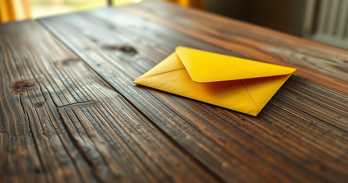 Envelope amarelo é a escolha perfeita para destacar suas correspondências e surpreender seus destinatários